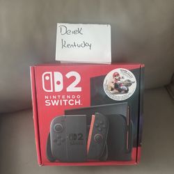 Nintendo Switch 2 Console Mario Kart bundle 