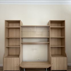 Entertainment Center / TV Wall Unit with Storage