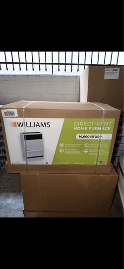 Direct-Vent Gravity Wall Heater 14,000 BTUH, 65% AFUE, Natural Gas Furnace BRAND NEW