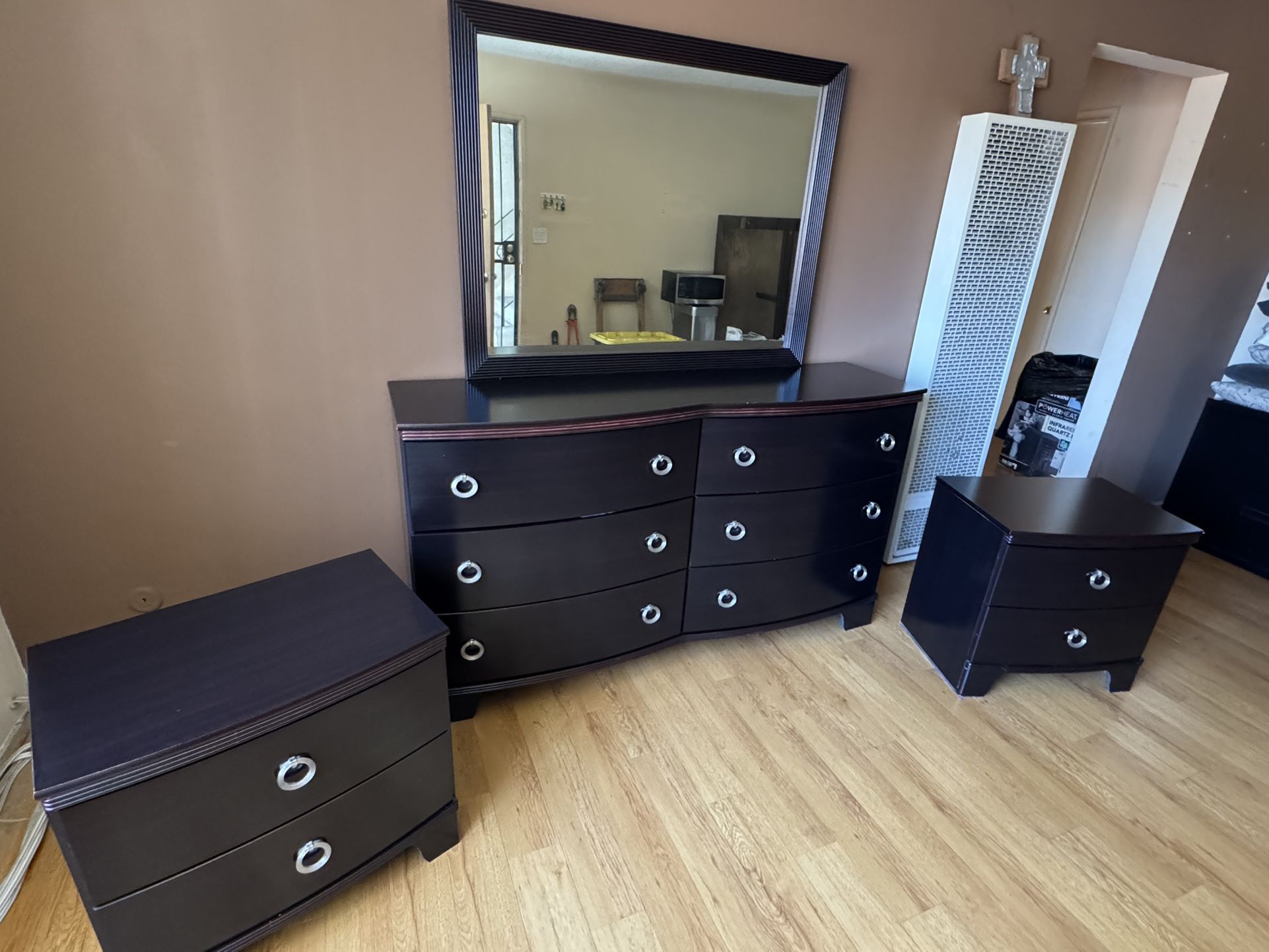 Dresser Mirror Nightstand