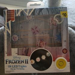 DISNEY FROZEN II 18 LED LIGHTS NEW