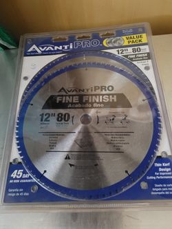 Avanti 12" Fine Finish Blades 2 Pack $30 Firm 