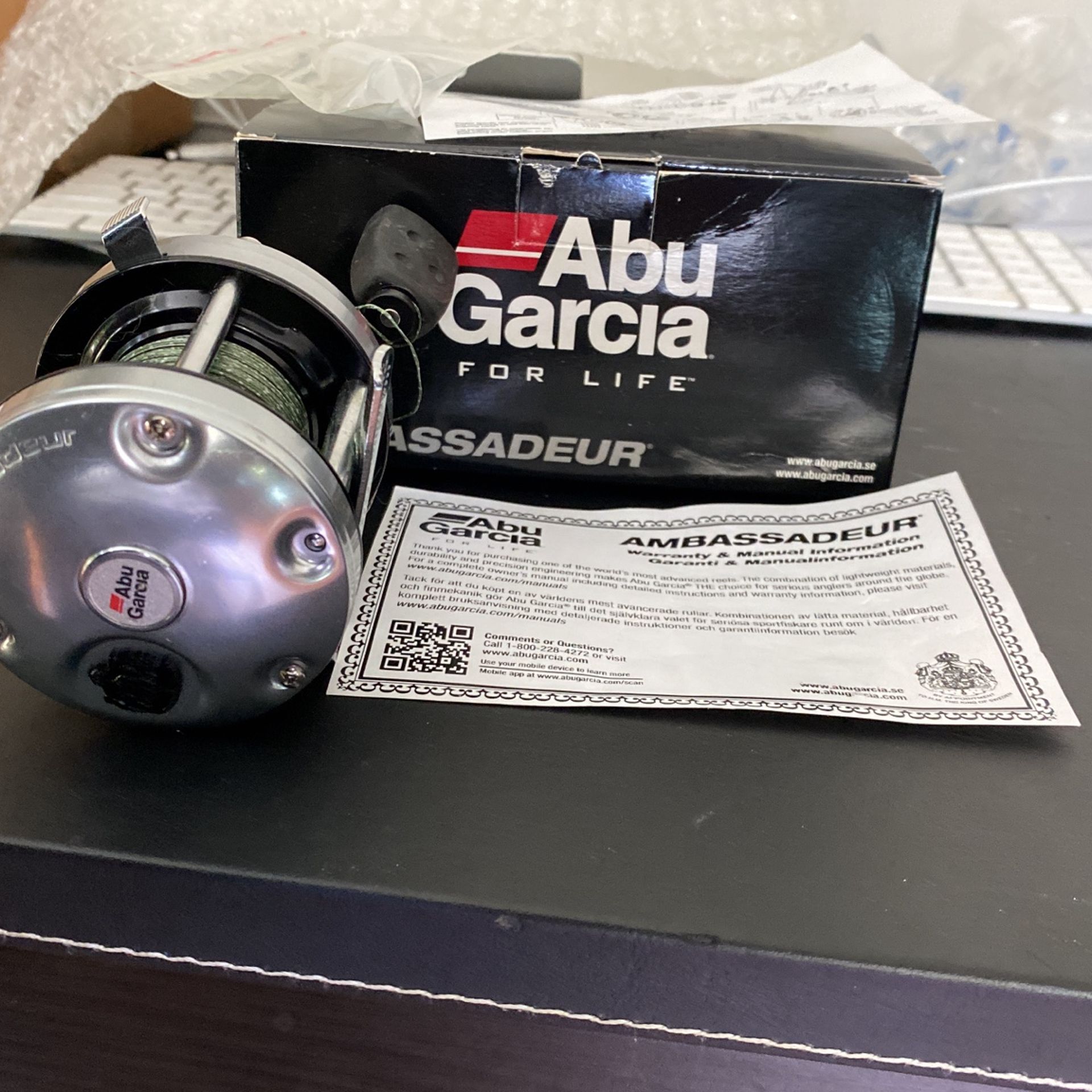 Abu Garcia Ambassadeur Classic 5500 Classic C3 Baitcasting Fishing Reel