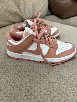 Nike Dunk Low Pink White Women Sneakers