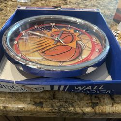 Phoenix Suns Wall Clock