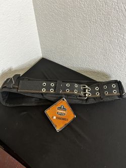 Arsenal #5555 Foam Padded Adjustable Tool/ Work Belt, Black XL 5-Inch