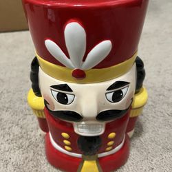 Nutcracker Cookie Jar