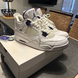 Nike Air Jordan 4 Purple Metallic