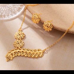 Gold Plated jewelry Set