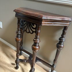 Antique 29 1/2” console / side table