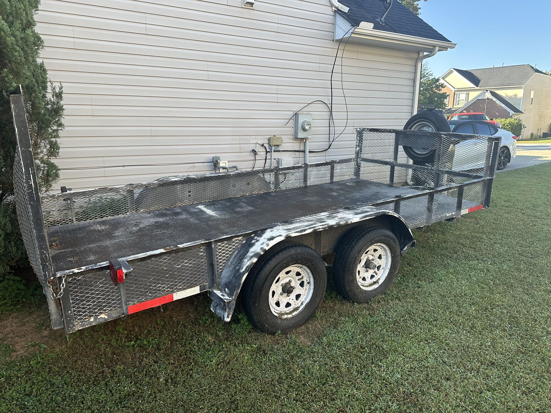 Trailer Double Axel 14x7