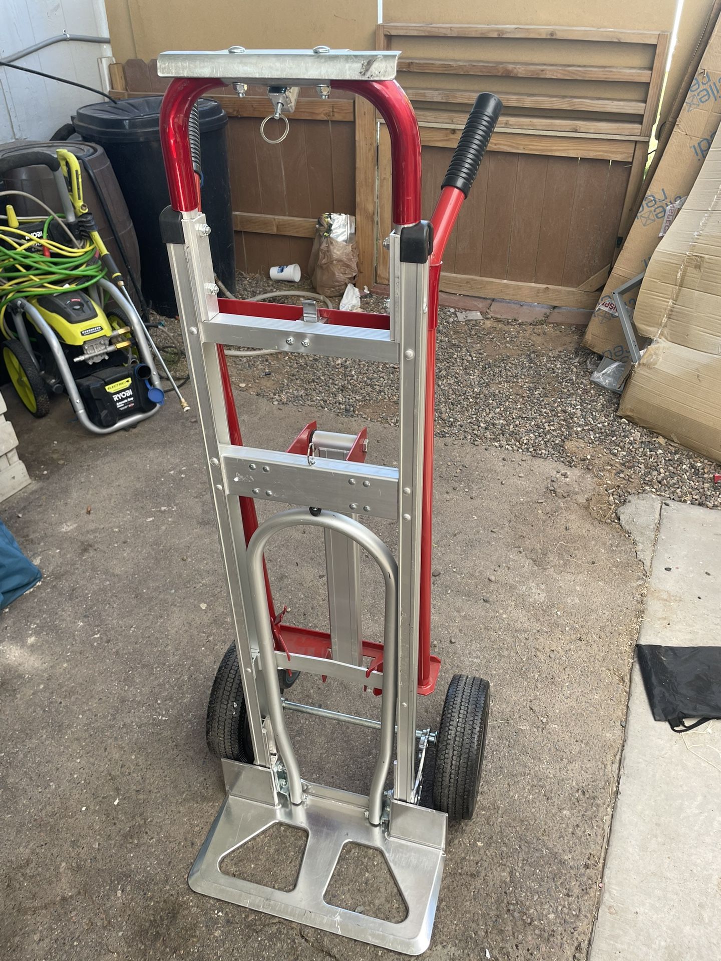 Milwaukee 1,000 lbs. Capacity 4-in-1 Hand Truck Dolly