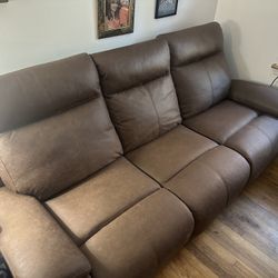 Reclining Love Seat and Couch