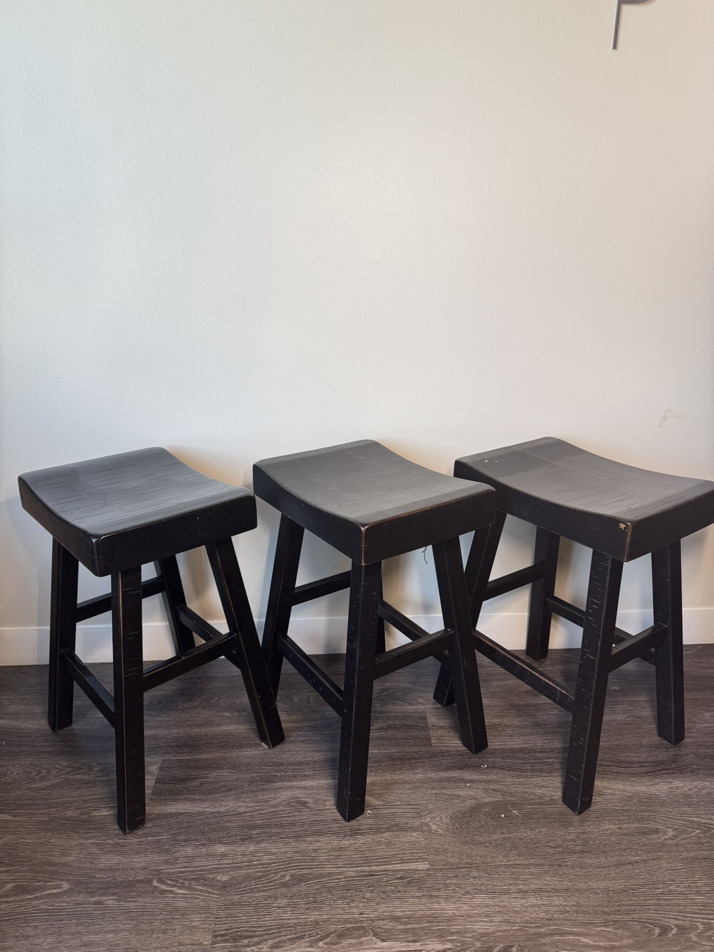 Ashley Wooden Bar Stools