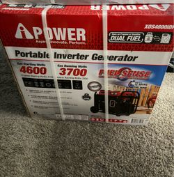A-iPower XOS4600iDF Dual Fuel Portable Inverter Generator