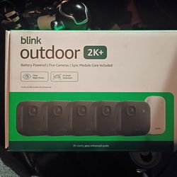 Blink 5 Camera Set Outdoor Ai Smart Security Cameras 