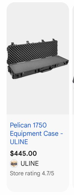 Heavy Duty Rolling Protective Equipment Case to hide your rifle .. don’t need it…
