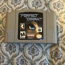 Nintendo 64 Perfect Dark Great Condition $25