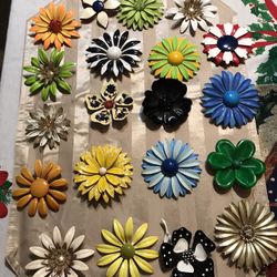 Vintage Large Enamel Pins/Brooches