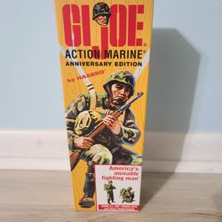 Hasbro GI Joe Action Marine Anniversary Edition Action Figure 12" 2003