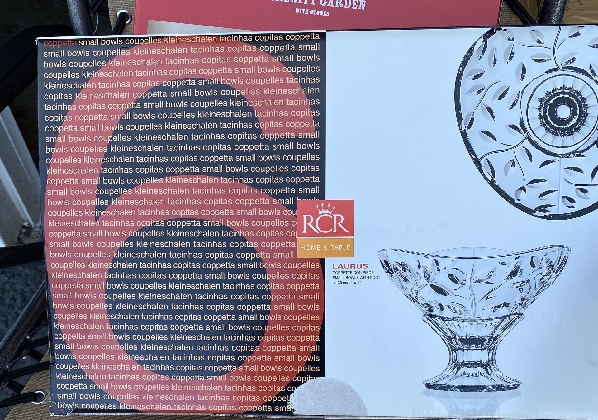 Crystal bowl set-6