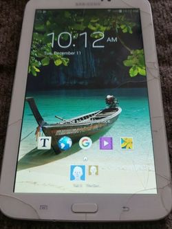 Crack 7" Samsung Galaxy Tab 3