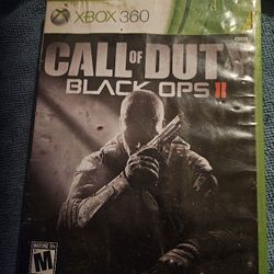 Xbox 360  CALL OF DUTY BLACK OPS 2