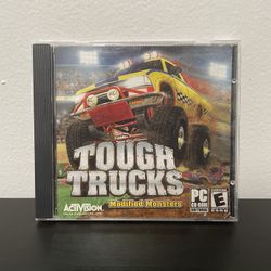 Tough Trucks Modified Monsters PC CD-ROM Game CIB w/ Manual Activision 2003
