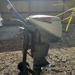  Evinrude Outboard 9.5 Hp 