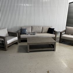 Austin 4-pice Outdoor Patio Seating Set