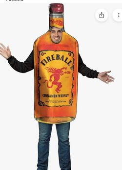 Fireball Bottle Costume