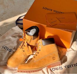 Louis Vuitton x Timberland Monogram Boots