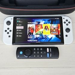 Nintendo Switch OLED 1TB MOD | 200 Games + 10k Retros + Movies|