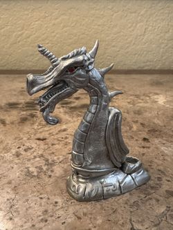 Pewter Dragon Figurine 