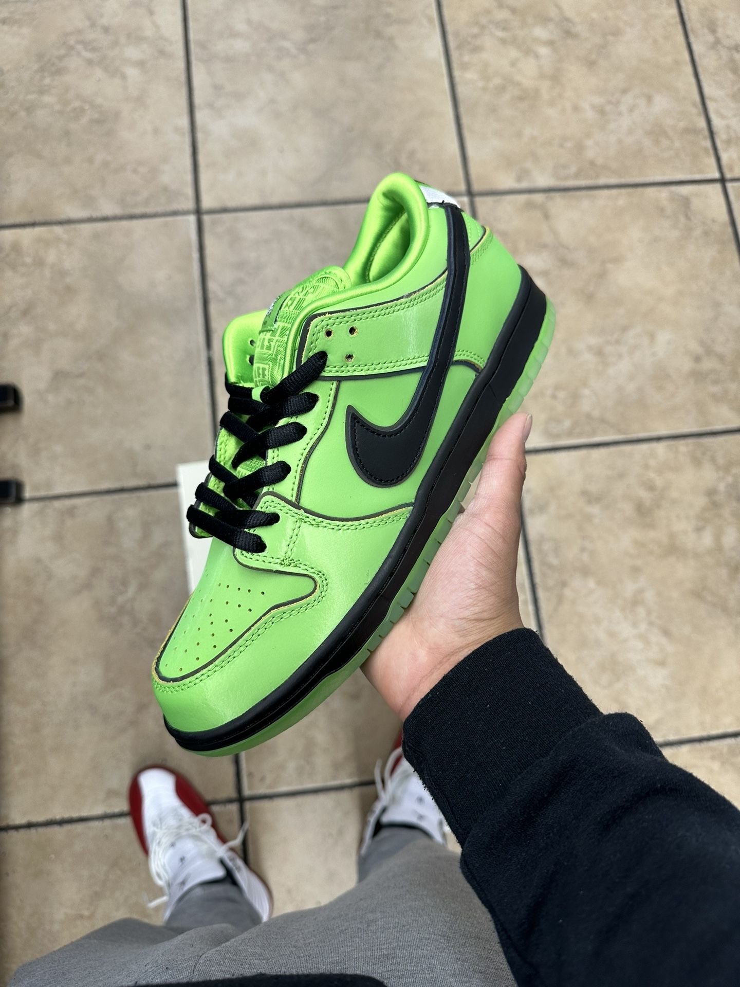 Nike dunk Low SB powerpuff girls Buttercup