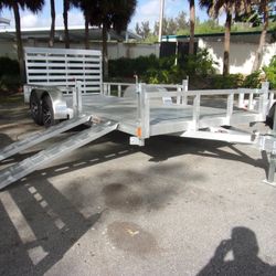 Aluminum Utility Trailer 7,000lb 7x16