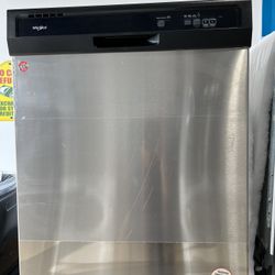 Whirlpool Dishwasher Stainless Steel NEW