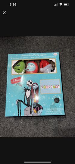 Nightmare Before Christmas Lights. 