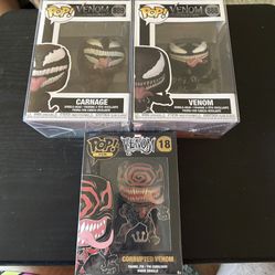 Venom & carnage Funkos