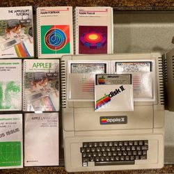 Early Apple II Computer – Rev 3 – Micromodem II – Original Software & Docs