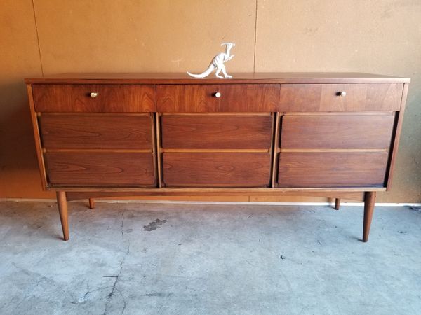 Mid Century Modern Lowboy Dresser Buffet Credenza Is For Sale In