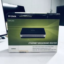 D-link Ethernet Broad Band Router Model EBR-2310 New 