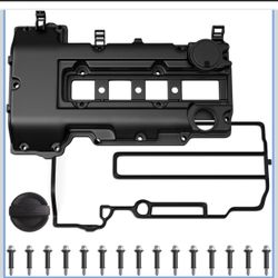 MOSTPLUS Camshaft Valve Cover and Bolts w/Seal Compatible for Buick Encore Chevy Sonic Trax Volt Cruze (contact info removed)3(contact info removed)8