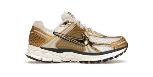 Size 7.5 Nike Zoom Vomero 5 Metallic Gold (Women's)
