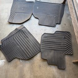 Plastic Weather Mats Chevy Silverado