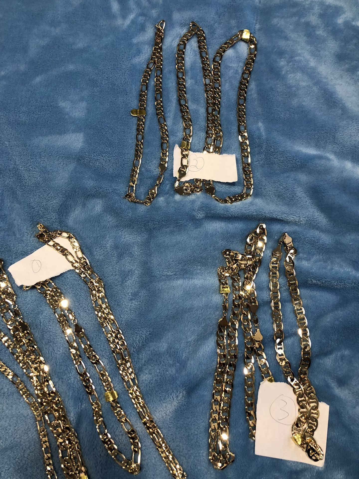 Stamped But Plated 14k Cuban Link Chain 20 Inch