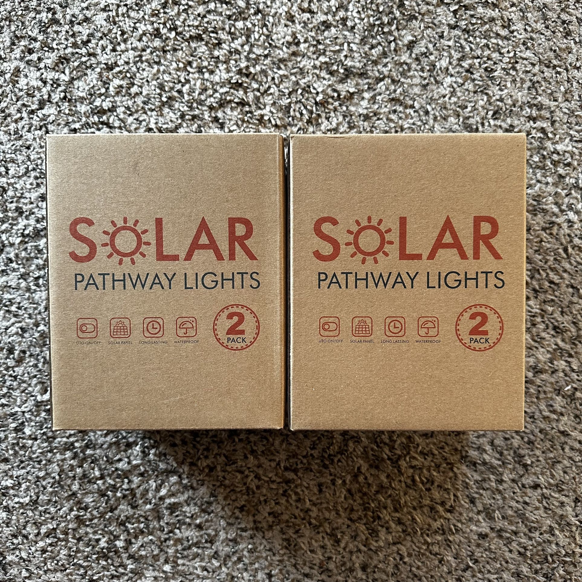 Solar Pathway Lights (Set Of Four)