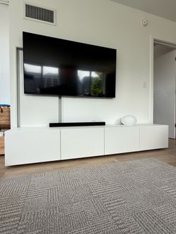 Media Console - 2x IKEA BESTÅ