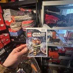 Nintendo Wii Lego Star Wars 3  Brand New!  (FACTORY SEALED!) 