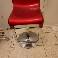 Red Stool Chair